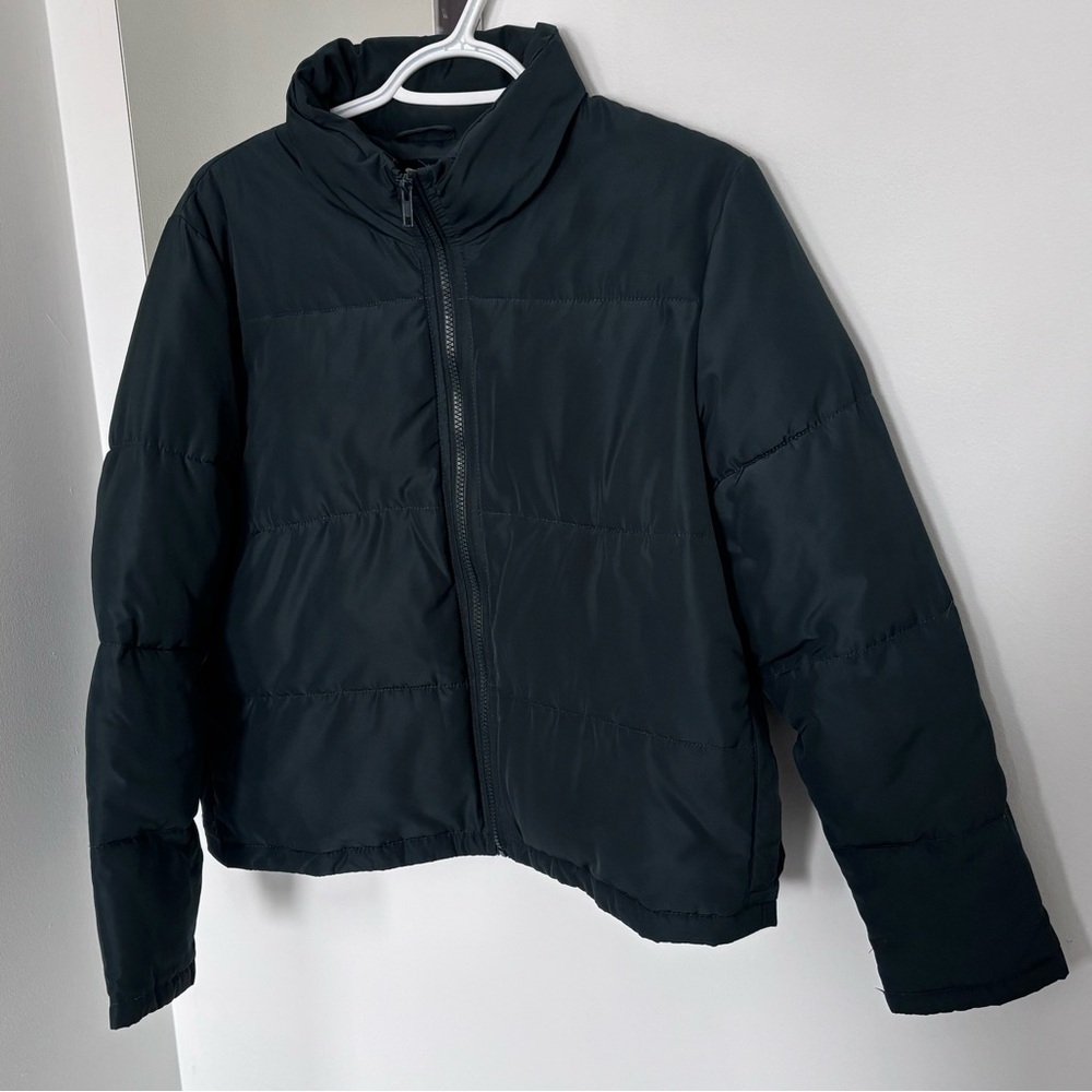 Brandy Melville Puffer Jacket in Dark Green - See Description / Photo 5